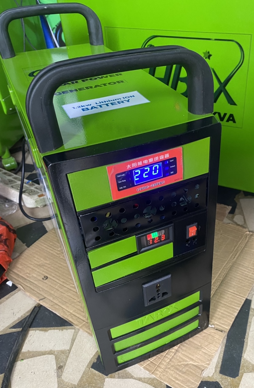 1.5KVA LITHIUM BASE SOLAR GENERATOR 